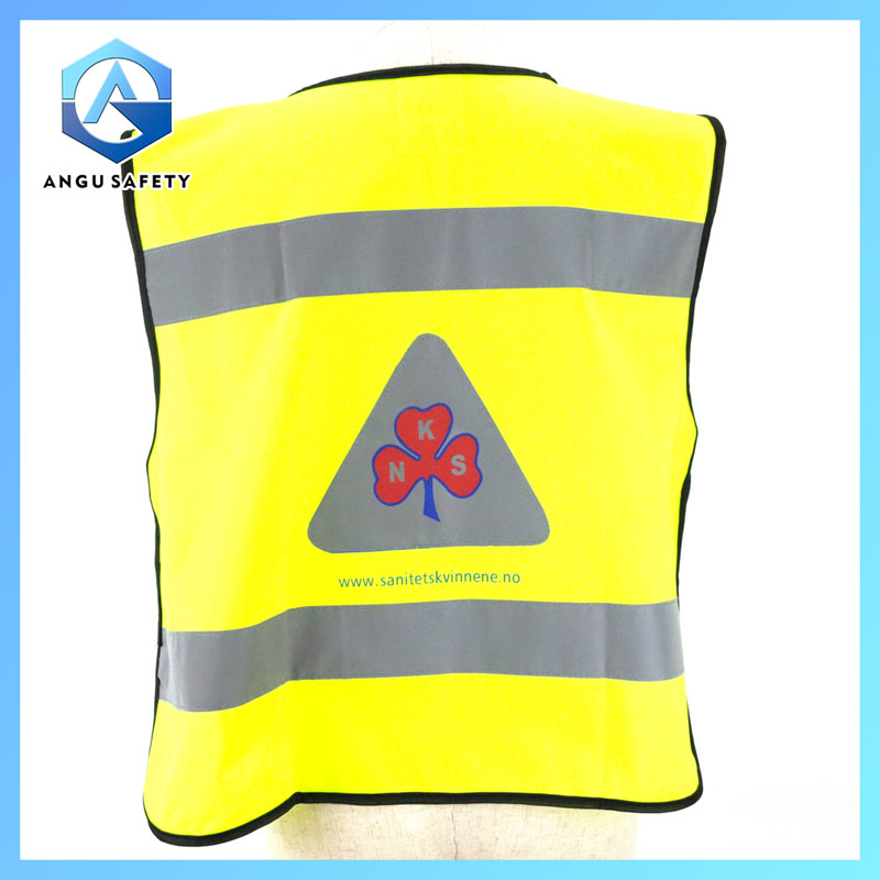 Triangel Reflector Hi Vis Safety Reflekterende Børnevest